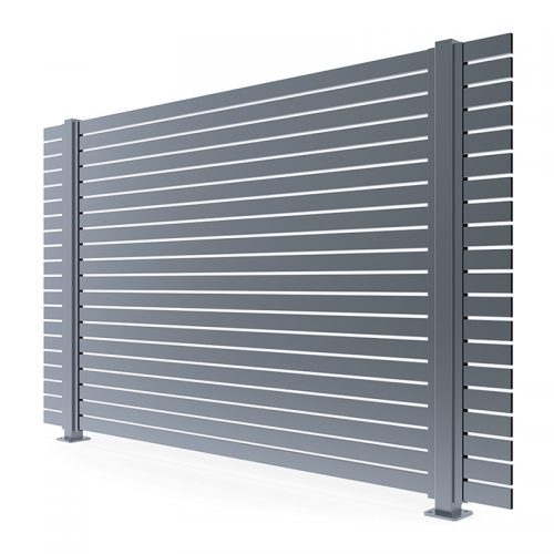 Aluminum Slat Fence Panel