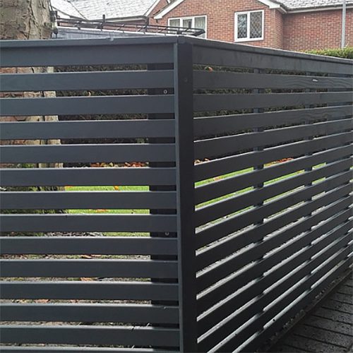 Aluminum Slat Fencing