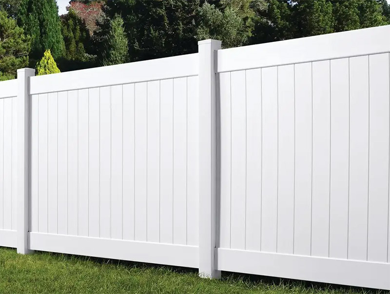 PVC fence