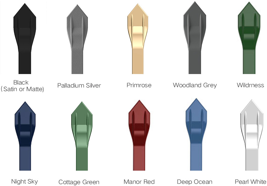 Garrison Fencing Multiple Color Options