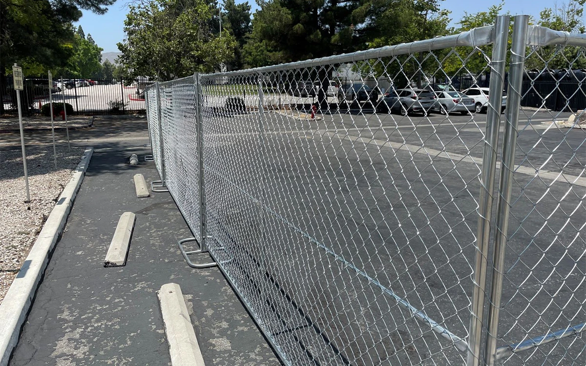 Temporary Chain Link Fence