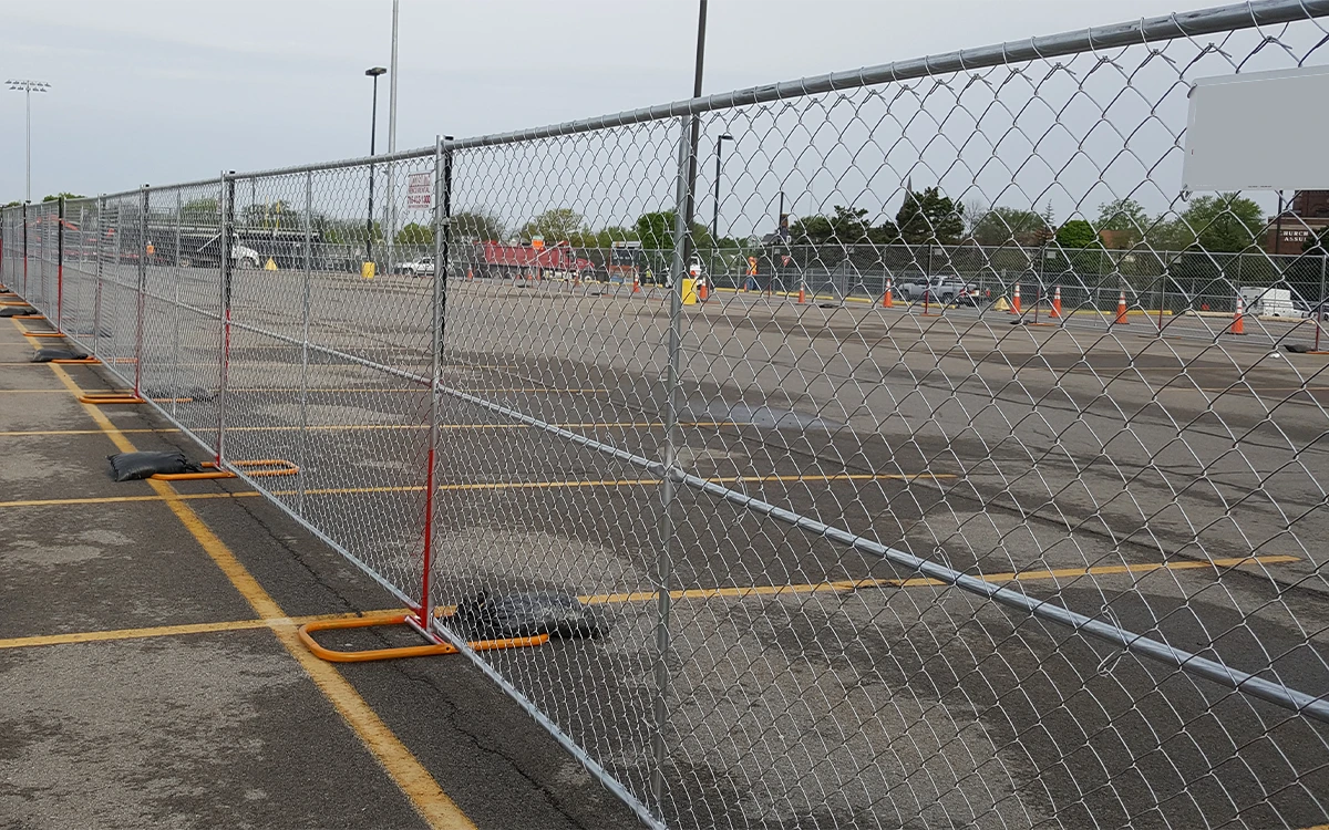 Temporary Chain Link Fence