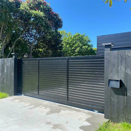 Aluminum Slat Sliding Gate