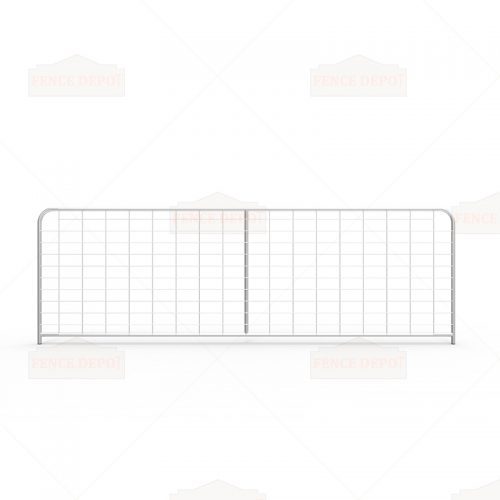 I-Stay Metal Galvanized Mesh Farm Gates 3580mm x 1170mm