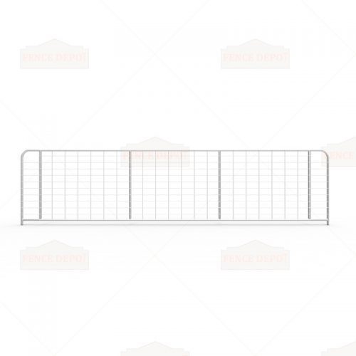 I-Stay Metal Galvanized Mesh Farm Gates 4780mm x 1170mm