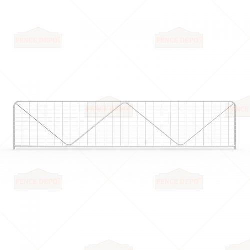 W-Stay Metal Galvanized Mesh Farm Gates 5380mm(18ft)x1170mm(4ft)