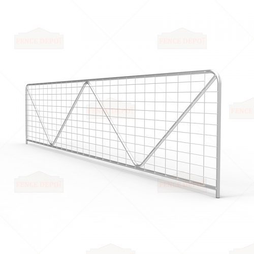 W-Stay Metal Galvanized Mesh Farm Gates 5380mm(18ft)x1170mm(4ft)