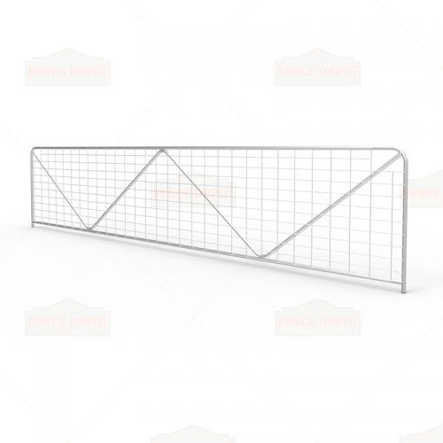 W-Stay Metal Galvanized Mesh Farm Gates 6040mm(20ft)x1170mm(4ft)