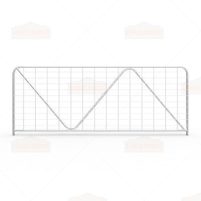 Metal Galvanized Mesh N-Stay Farm Gates 2980mmx1170mm