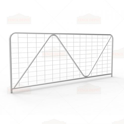 Metal Galvanized Mesh N-Stay Farm Gates 2980mmx1170mm