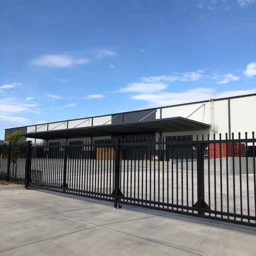 Commercial&Industrial Metal Steel Electric Sliding Gate