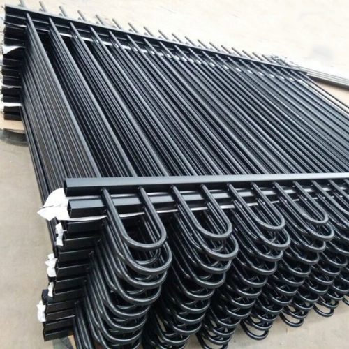 Loop Top Steel Fence Panel