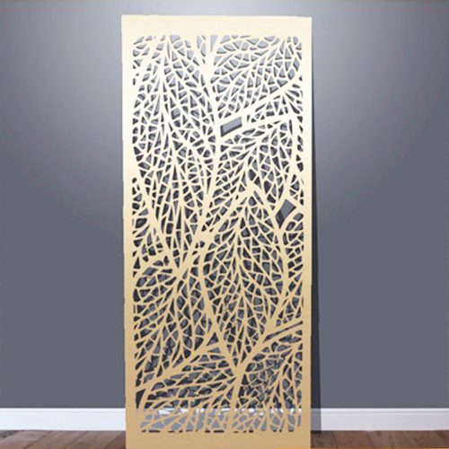 Customized Laser Cut Metal Privacy Fence Screen