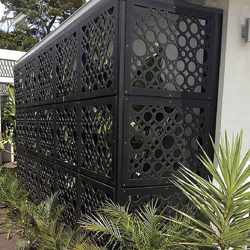 Customized Laser Cut Metal Privacy Fence Screen