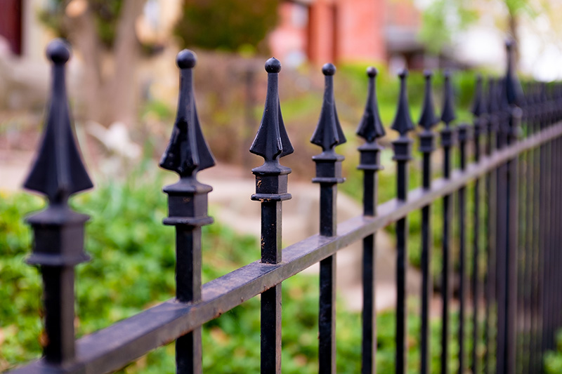 Wrought iron fences