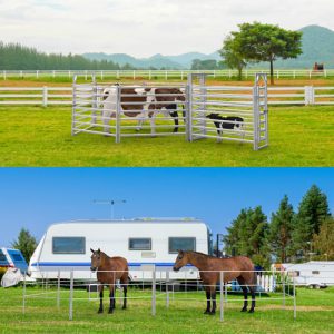 What is the difference between cattle fence and horse panels?