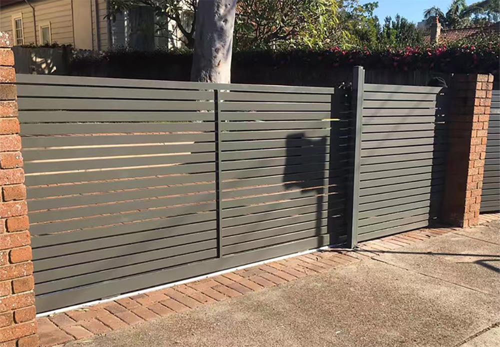 Aluminum Sliding Driveway Gates