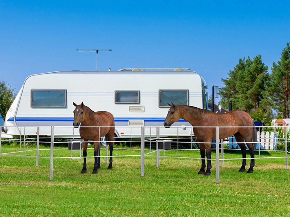 Aluminum Portable Horse Fence Panels