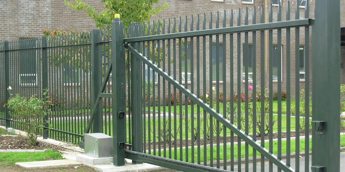 High Security Steel Palisade Fencing Panel