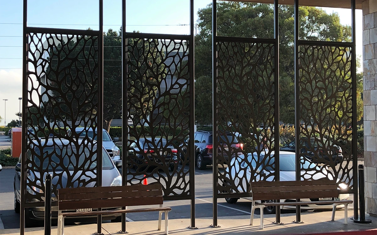 Metal Privacy Screen