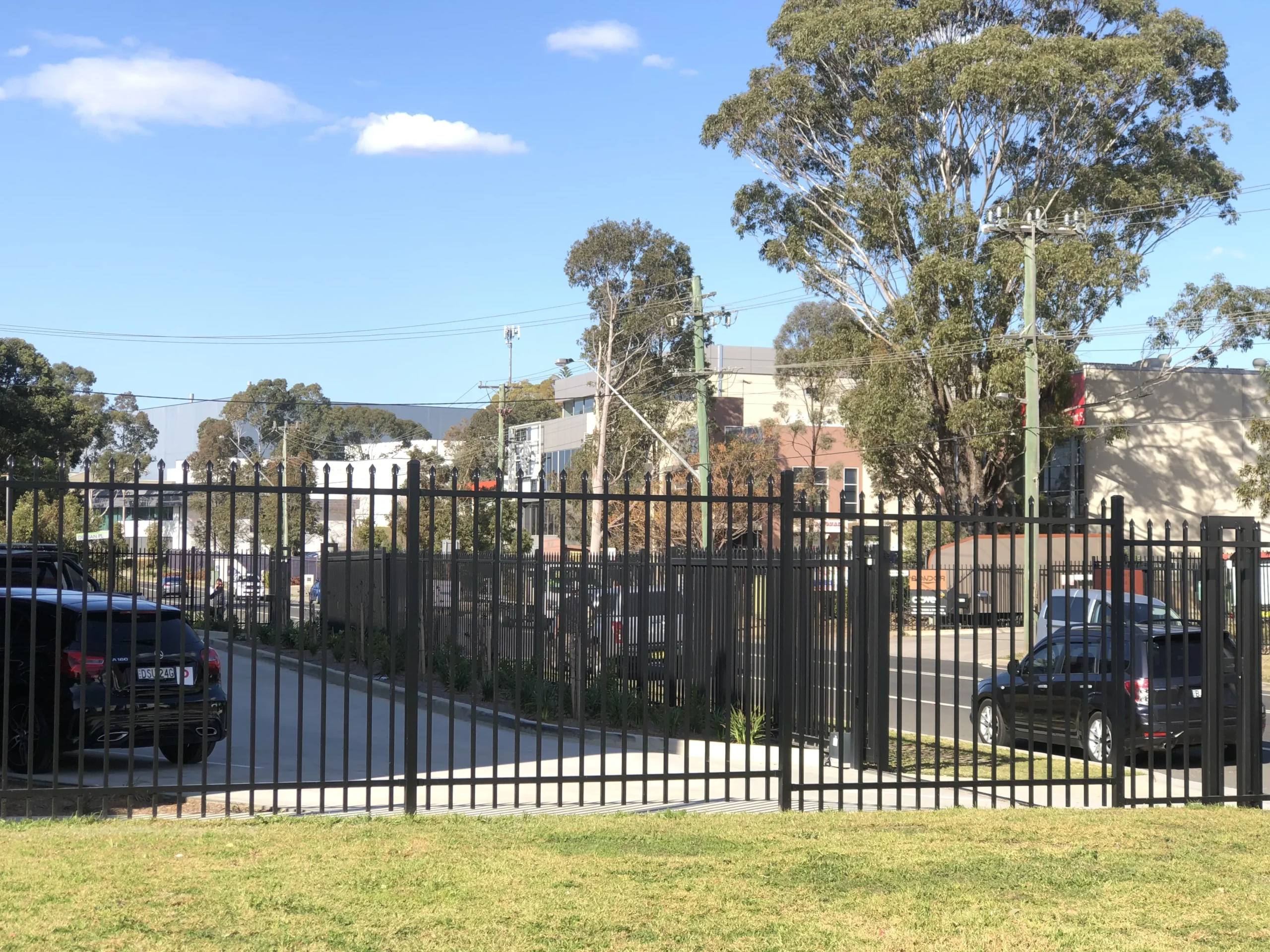 Metal Security Fence