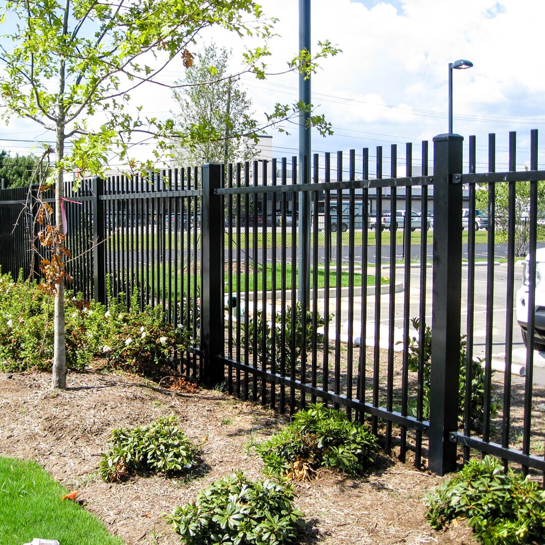 Rod Top Steel Fence