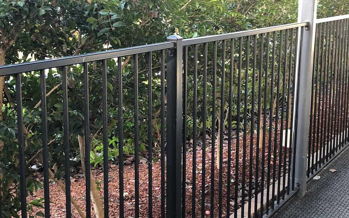 Square Metal Fence Post Caps