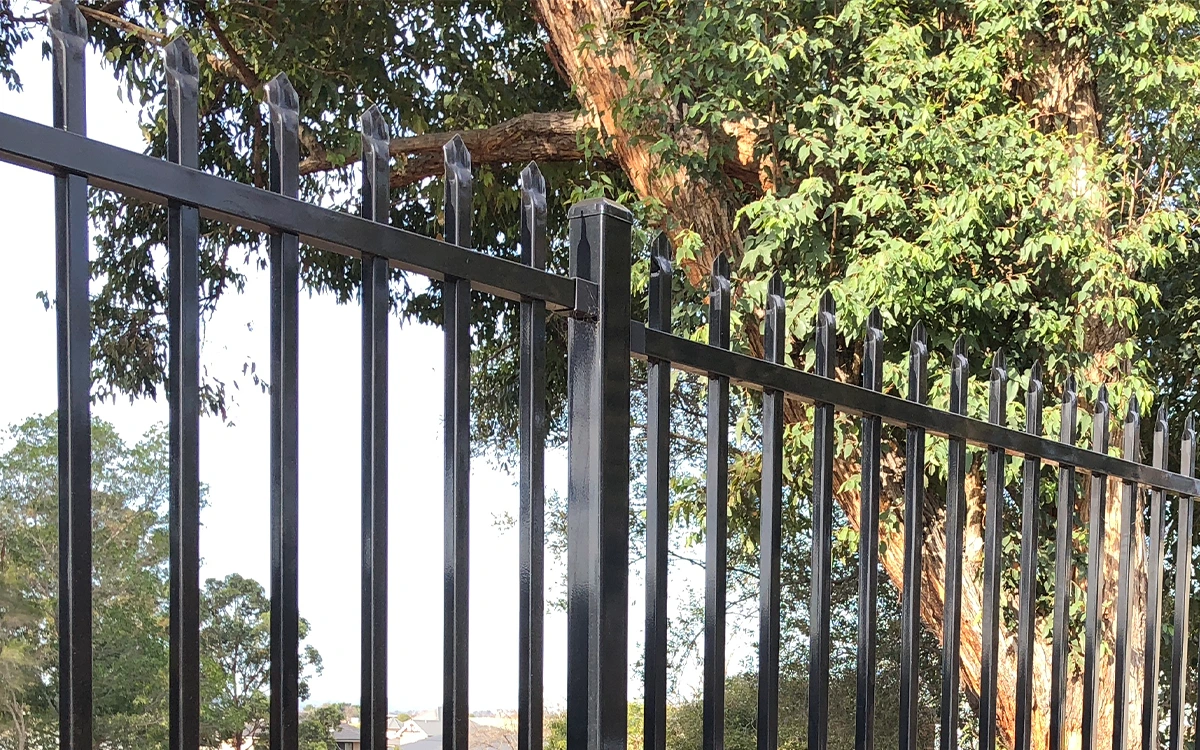 Square Metal Fence Post Caps