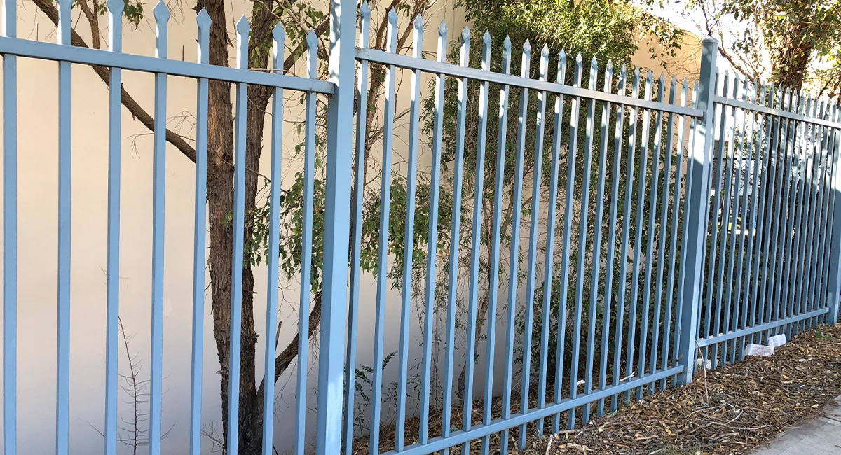 Steel Spear Top Security Fence