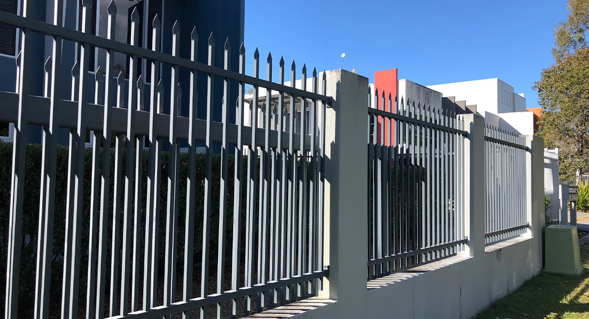 Steel Spear Top Security Fence