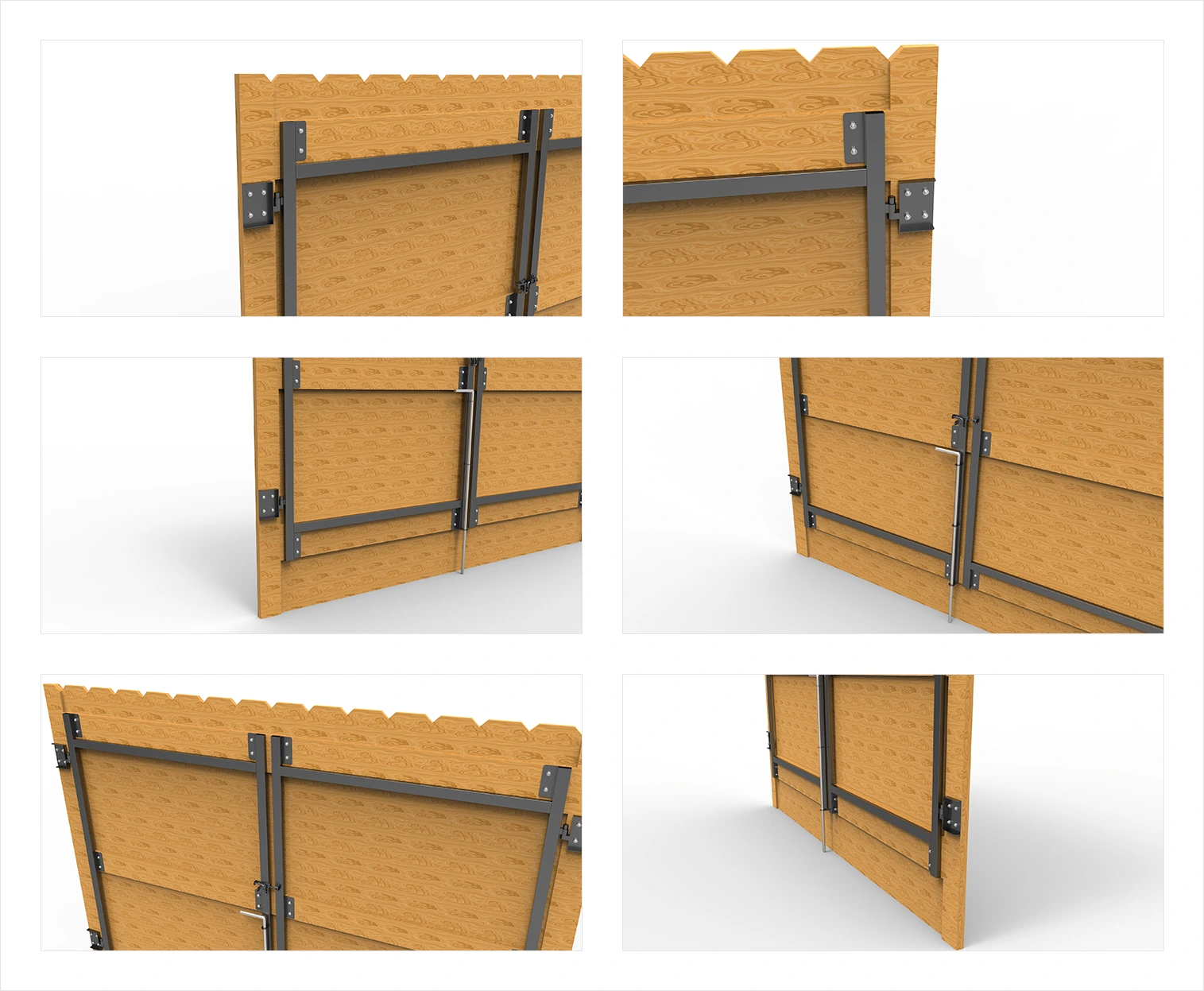 Adjustable Gate Frame Details