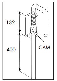 Farm Cattle Gate Slam Latch Specification