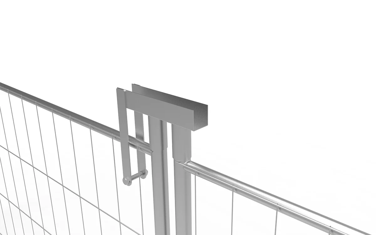 Temporary Fence Hinge Usage Scenarios