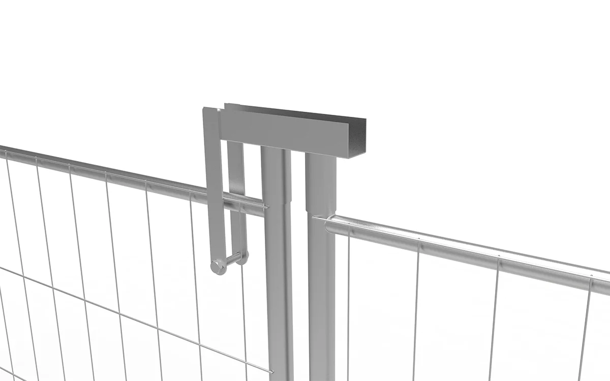 Temporary Fence Hinge Usage Scenarios