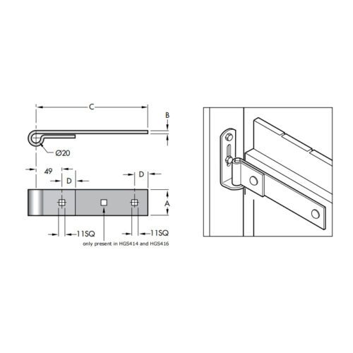 Strap Hinge product details