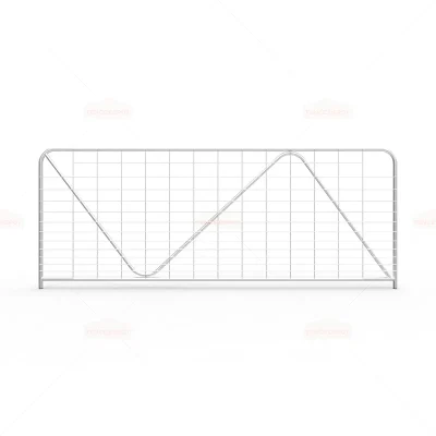 10ft N-Stay Metal Gradient Mesh Infill Farm Gate 2980mm(9.7ft) x 1170mm(3.8ft)