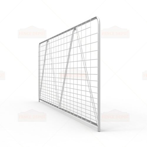 14ft M-Stay Metal Gradient Mesh Infill Farm Gate