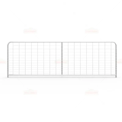 12ft I-Stay Metal Gradient Mesh Infill Farm Gate 3580mm(11.7ft)x1170mm(3.8ft)