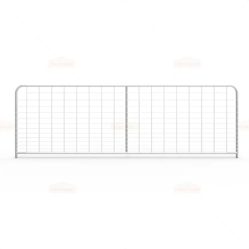 12ft I-Stay Metal Gradient Mesh Infill Farm Gate 3580mm(11.7ft)x1170mm(3.8ft)