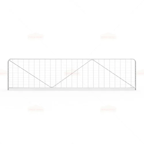 16ft N-Stay Metal Gradient Mesh Infill Farm Gate 4780mm(15.6ft) x 1170mm(3.8ft)