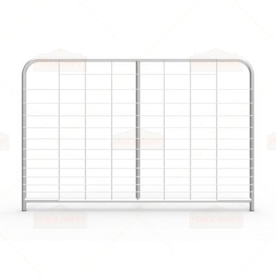 I-Stay Metal Gradient Mesh Infill Farm Gates 2380mm(7.8ft)x1170mm(3.8ft)