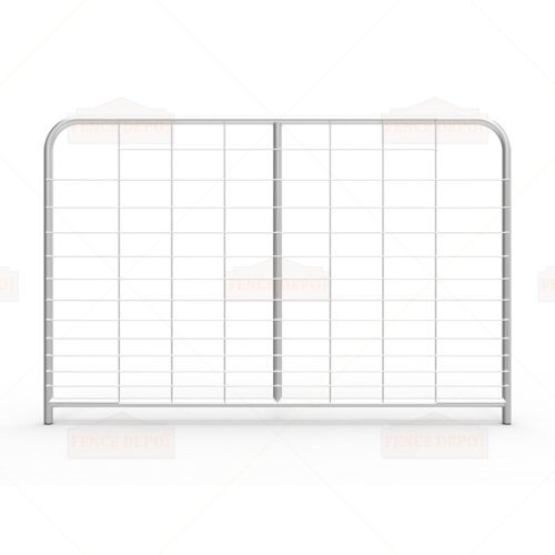 I-Stay Metal Gradient Mesh Infill Farm Gates 2380mm(7.8ft)x1170mm(3.8ft)