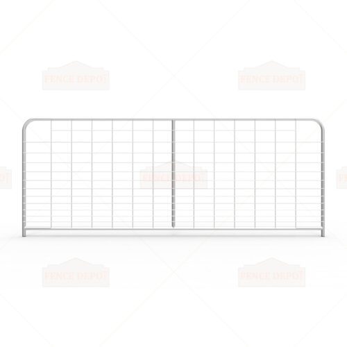 10ft I-Stay Metal Gradient Mesh Infill Farm Gate 2980mm(9.7ft)x1170mm(3.8ft)