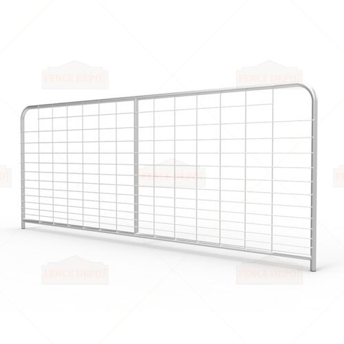 10ft I-Stay Metal Gradient Mesh Infill Farm Gate