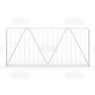 12ft M-Stay Metal Gradient Mesh Infill Farm Gate