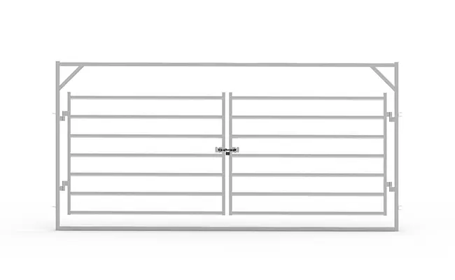 Cattle Rail Double Gates