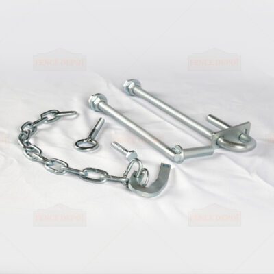 Farm gate hinge set