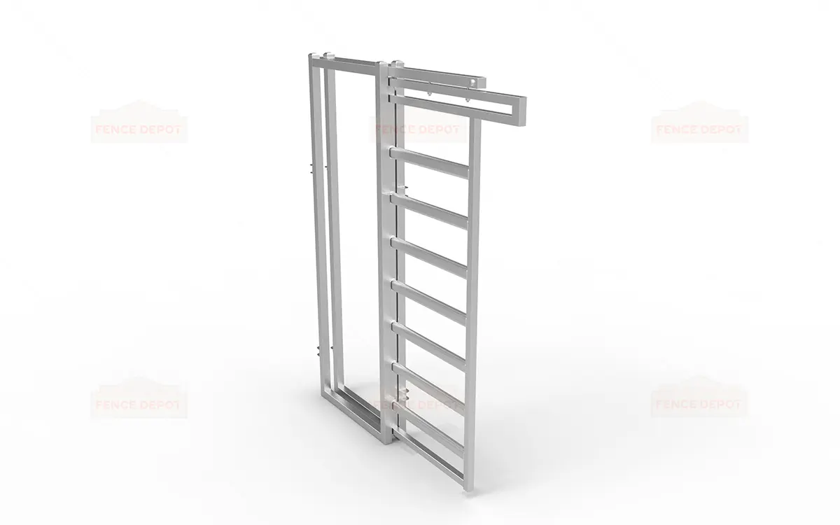 Metal Steel Sliding Cattle Rail Gate