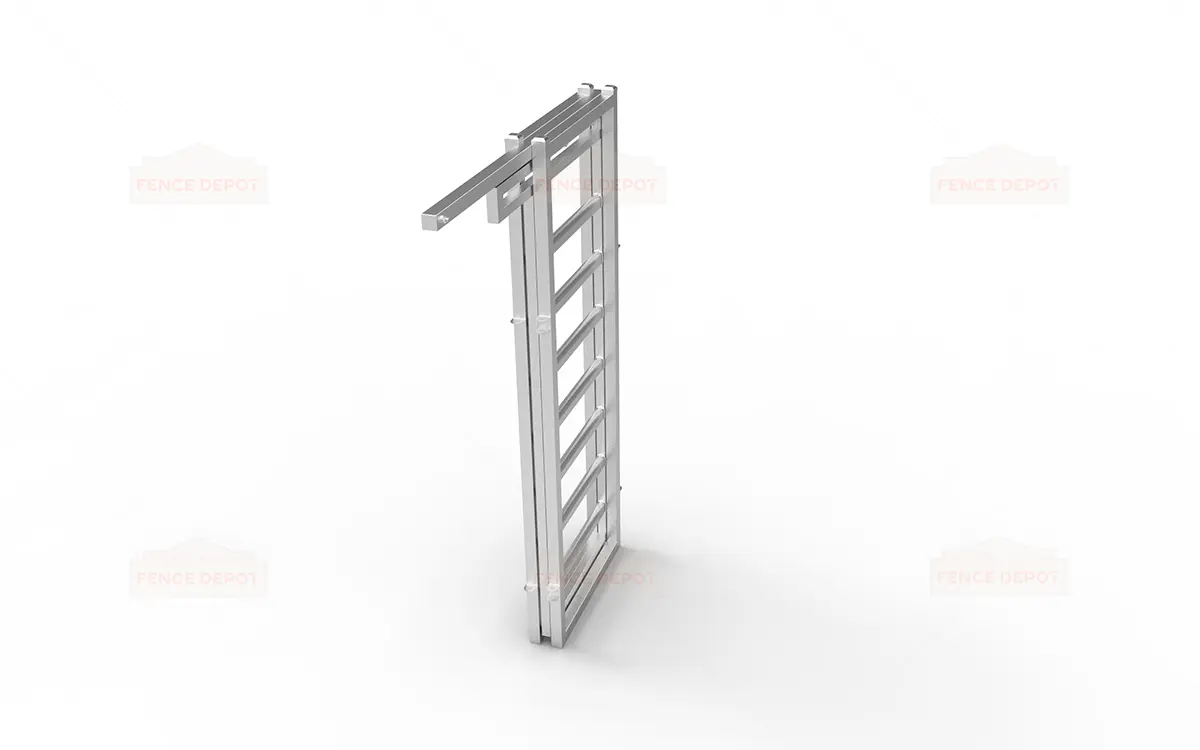 Metal Steel Sliding Cattle Rail Gate