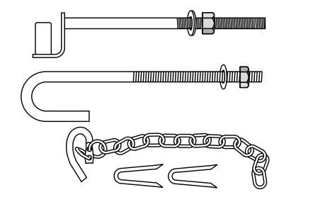 farm gate ring latch accessories